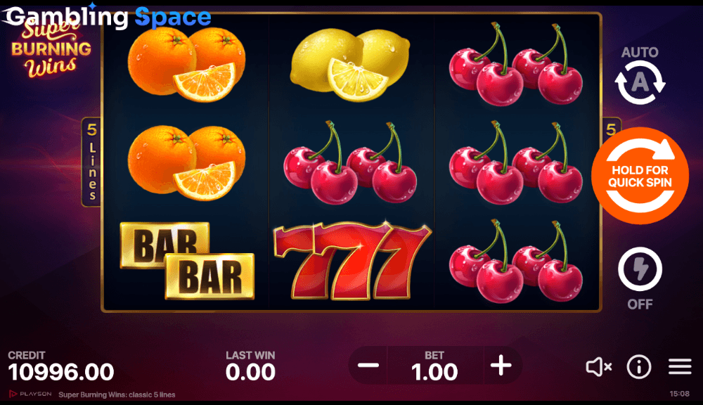 Super Burning Wins – Screenshot 6