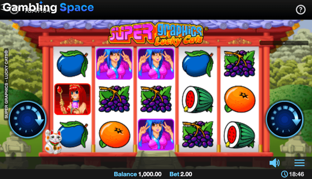Super Graphics Lucky Cats – Screenshot 1