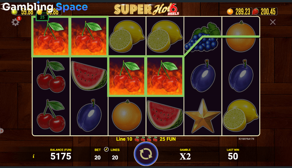 Super Hot 6 Reels – Screenshot 5