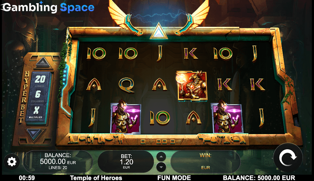 Temple of Heroes – Screenshot 1