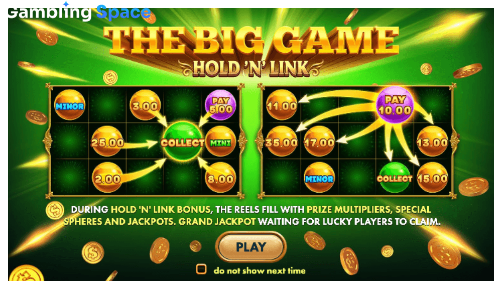 The Big Game Hold n Link – Screenshot 1