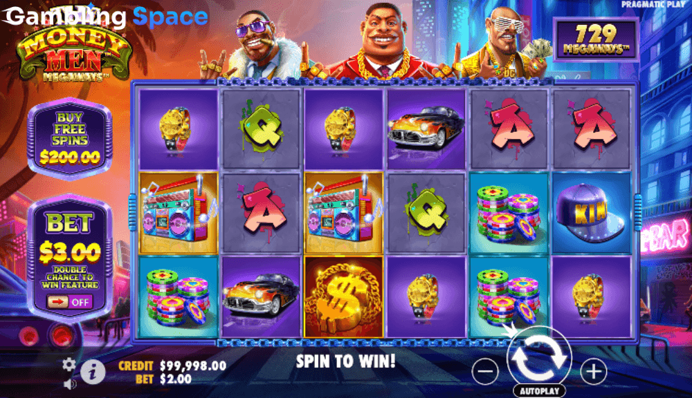 The Money Men Megaways – Screenshot 2