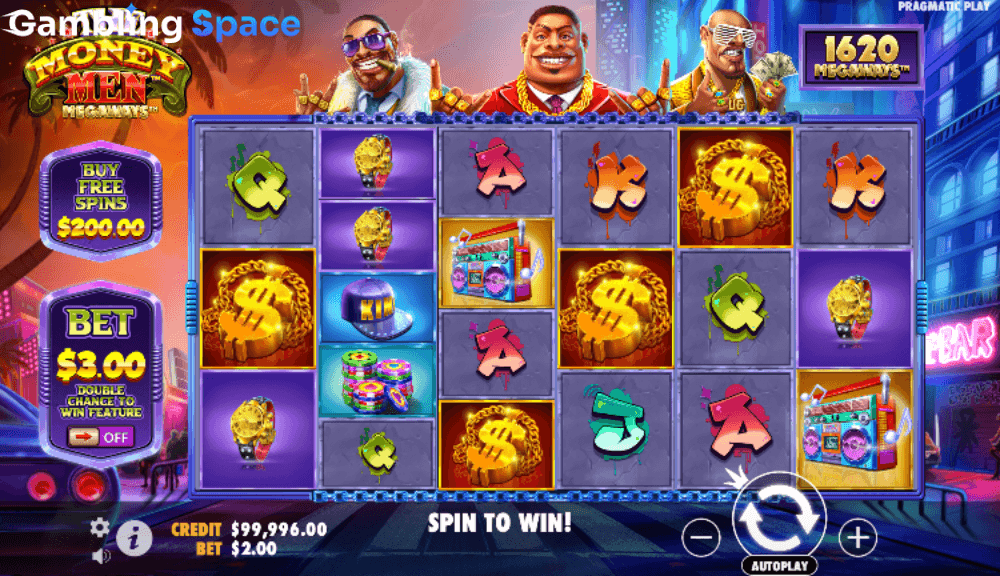 The Money Men Megaways – Screenshot 3
