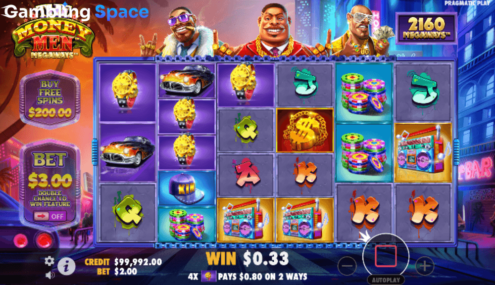 The Money Men Megaways – Screenshot 5