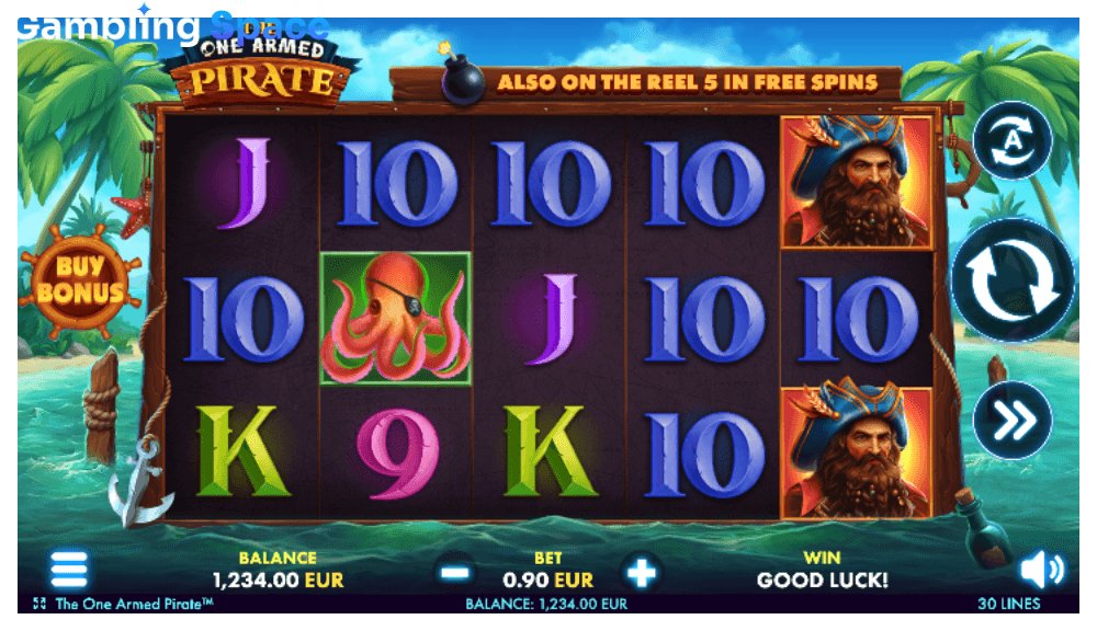 The One Armed Pirate – Screenshot 2