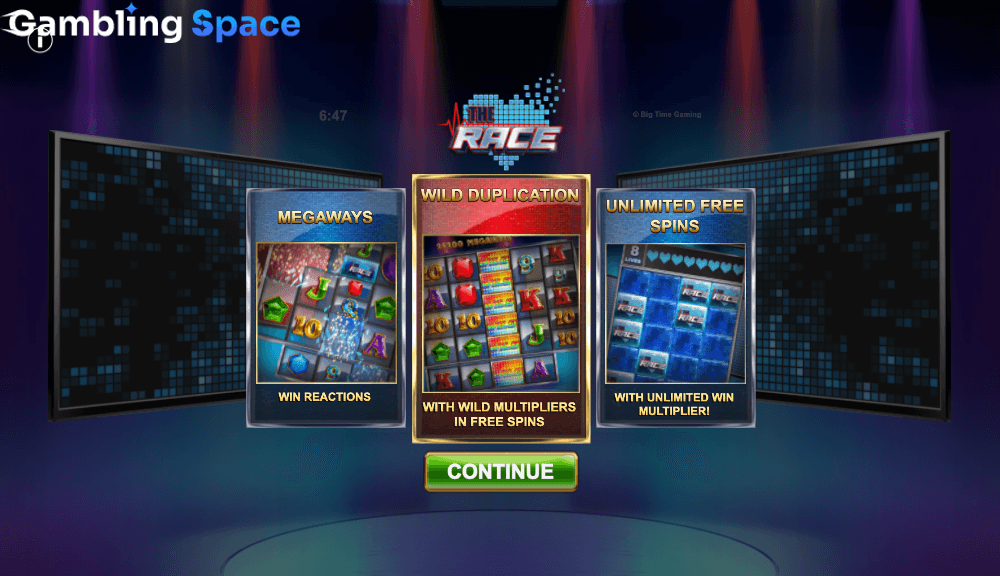 The Race Megaways – Screenshot 1