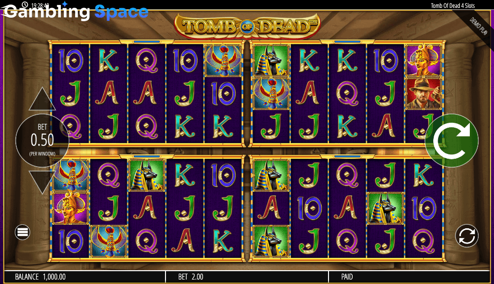 Tomb of Dead Power 4 Slots – Screenshot 3