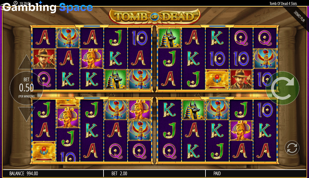 Tomb of Dead Power 4 Slots – Screenshot 6