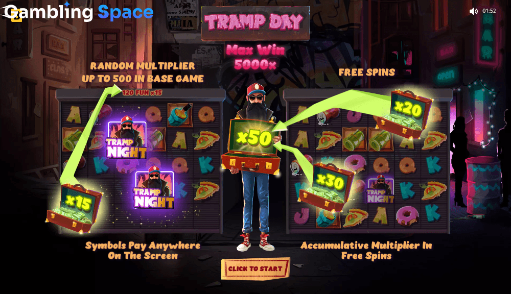 Tramp Day – Screenshot 1