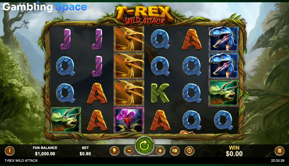T-Rex Wild Attack – Screenshot 1