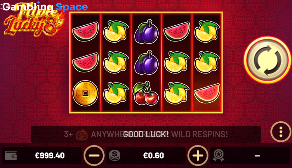 Triple Lucky 8's – Screenshot 2