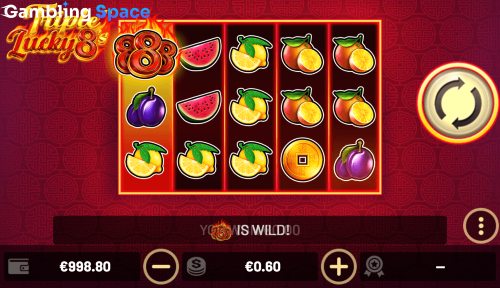 Triple Lucky 8's – Screenshot 3