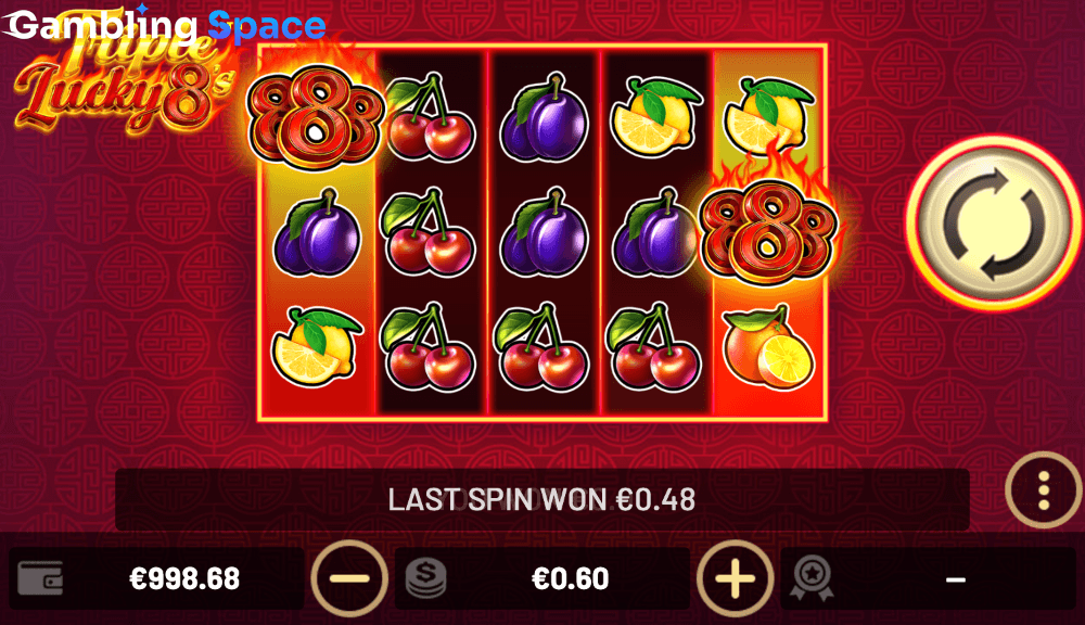 Triple Lucky 8's – Screenshot 5