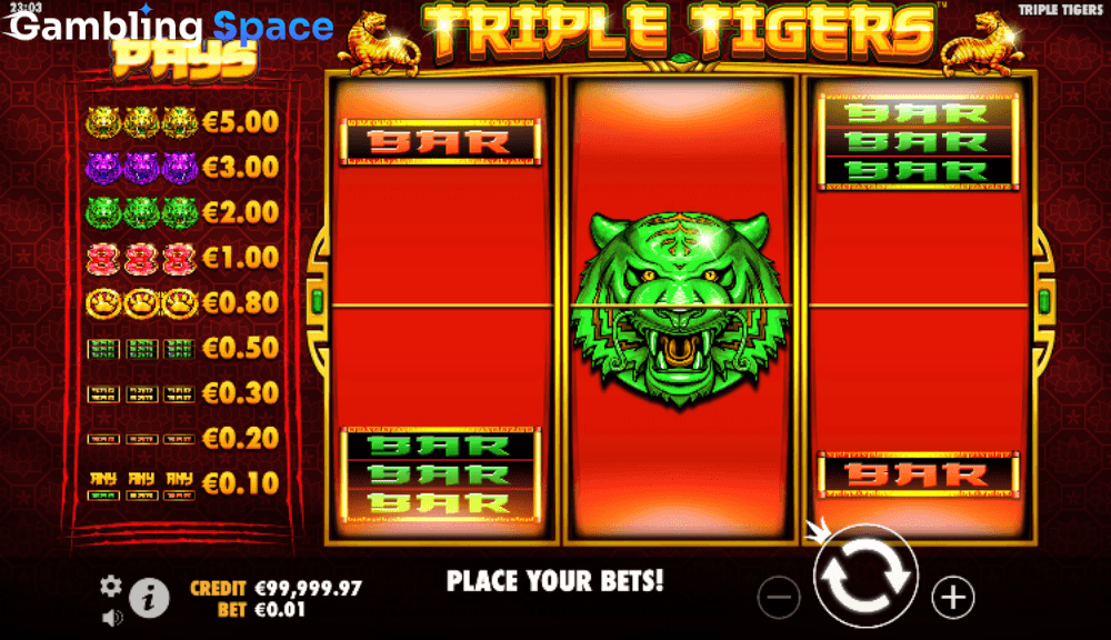 Triple Tigers – Screenshot 4