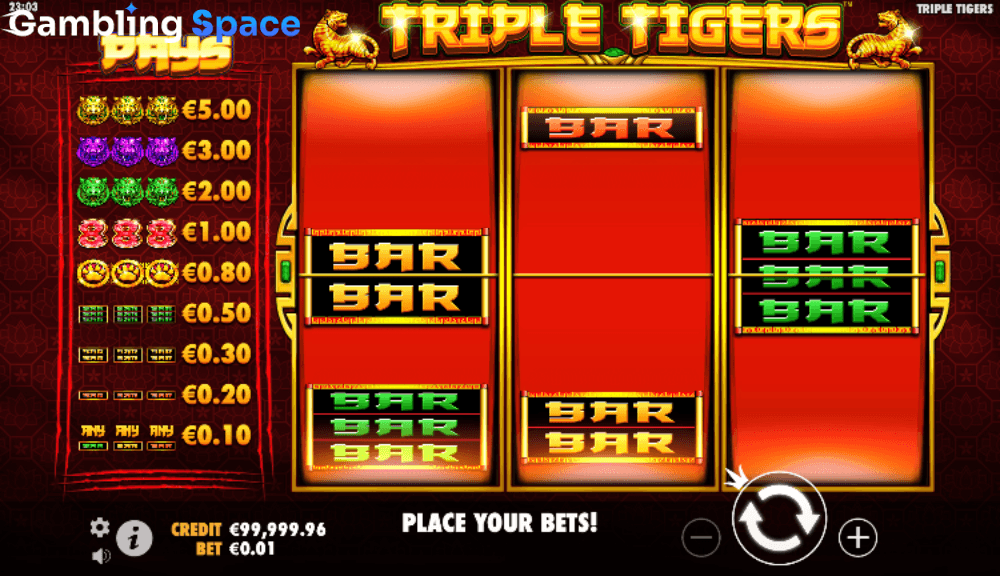 Triple Tigers – Screenshot 5