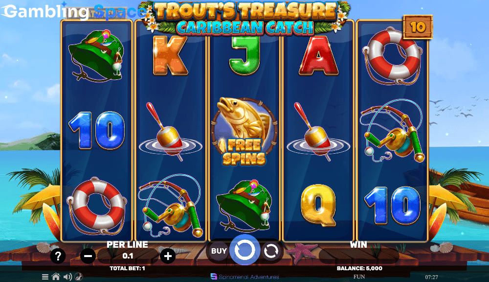 Trout's Treasure Caribbean Catch – Screenshot 2