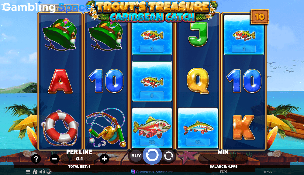 Trout's Treasure Caribbean Catch – Screenshot 4