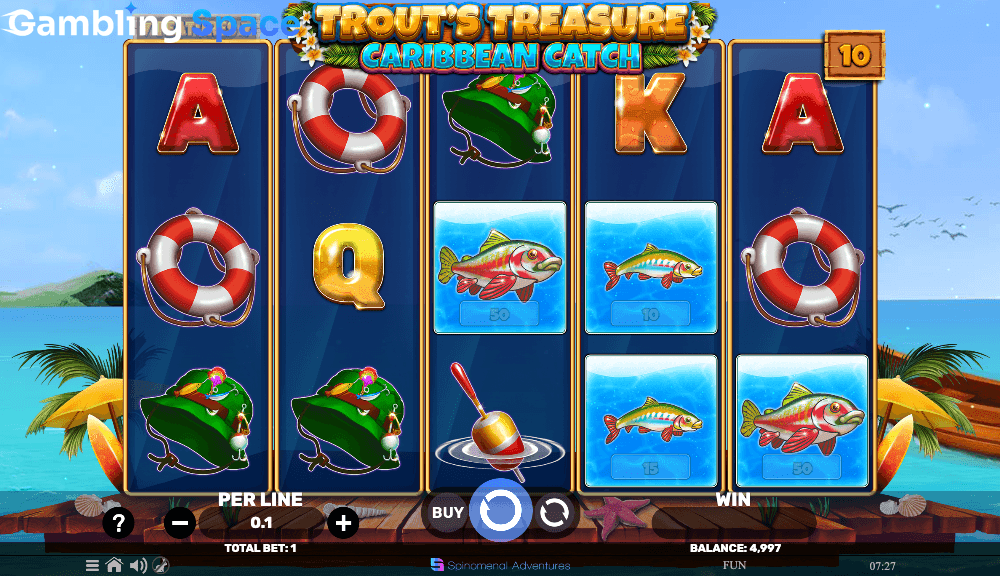 Trout's Treasure Caribbean Catch – Screenshot 5