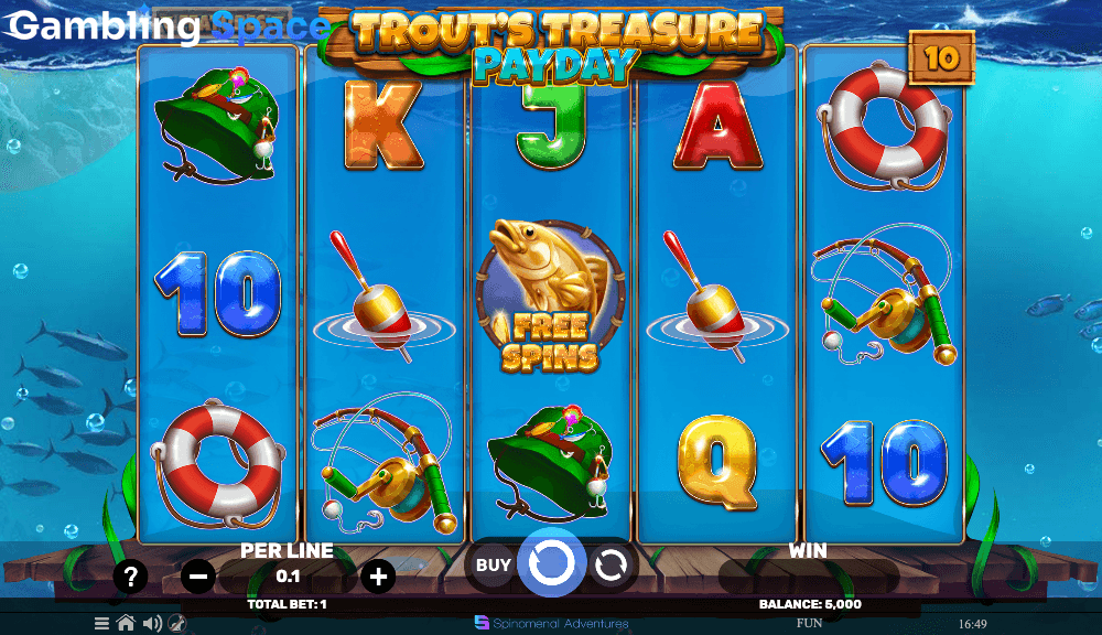 Trout's Treasure - Payday – Screenshot 2
