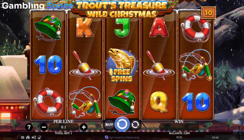 Trout's Treasure - Wild Christmas – Screenshot 2