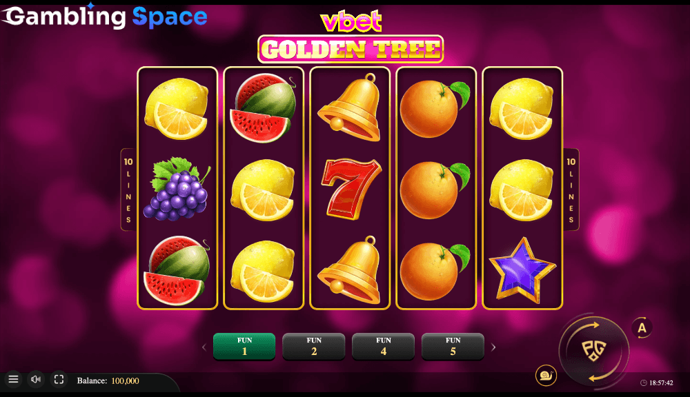 Vbet Golden Tree – Screenshot 2
