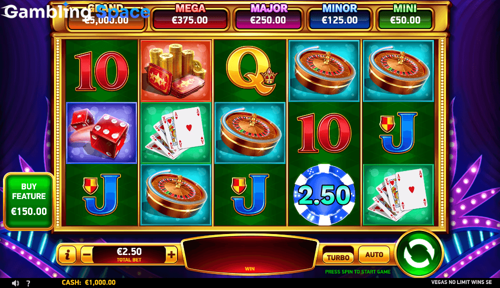 Vegas No Limit Wins SE – Screenshot 2
