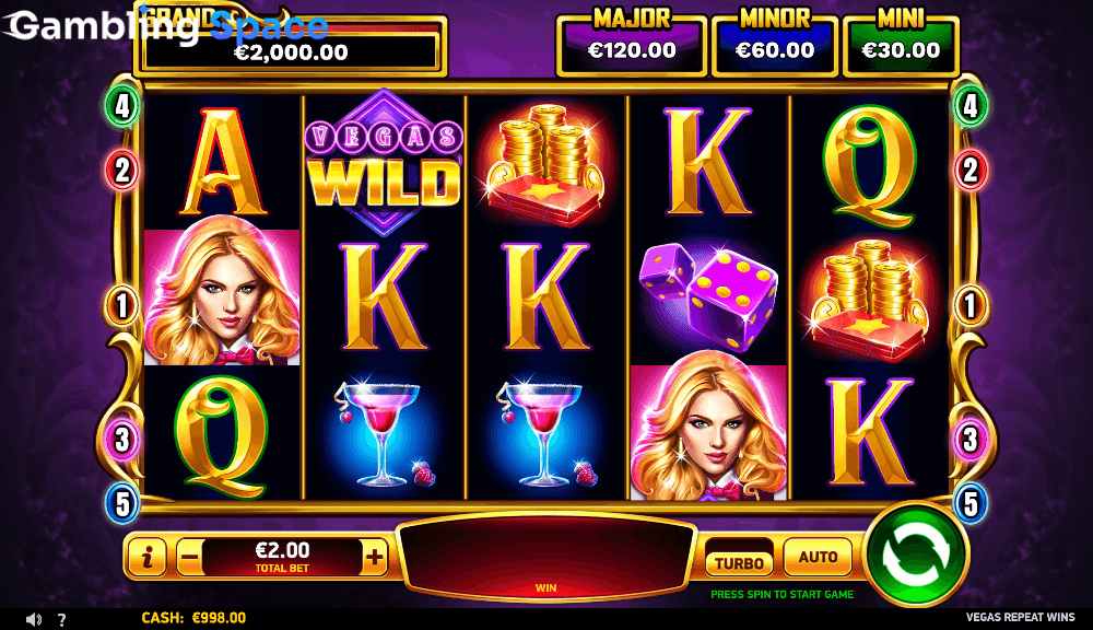 Vegas Repeat Wins – Screenshot 3