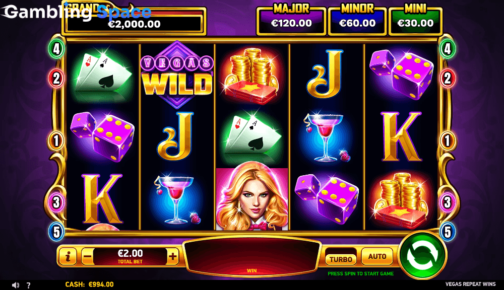 Vegas Repeat Wins – Screenshot 5