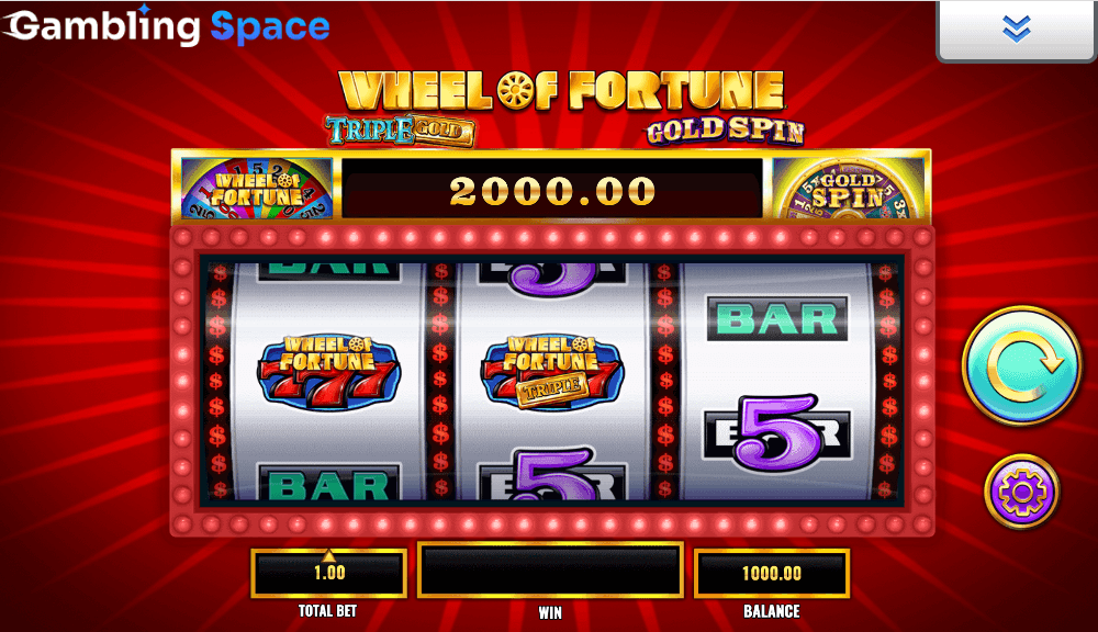 Wheel of Fortune Triple Gold Gold Spin – Screenshot 1