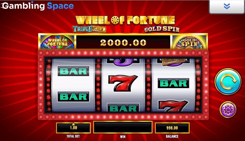 Wheel of Fortune Triple Gold Gold Spin – Screenshot 3