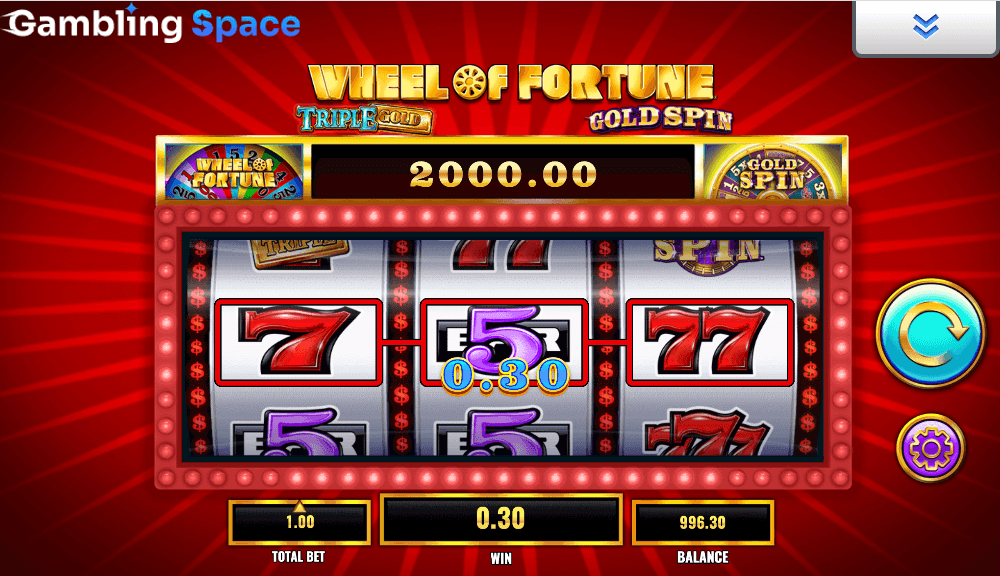 Wheel of Fortune Triple Gold Gold Spin – Screenshot 5