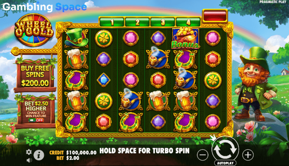 Wheel O'Gold – Screenshot 2