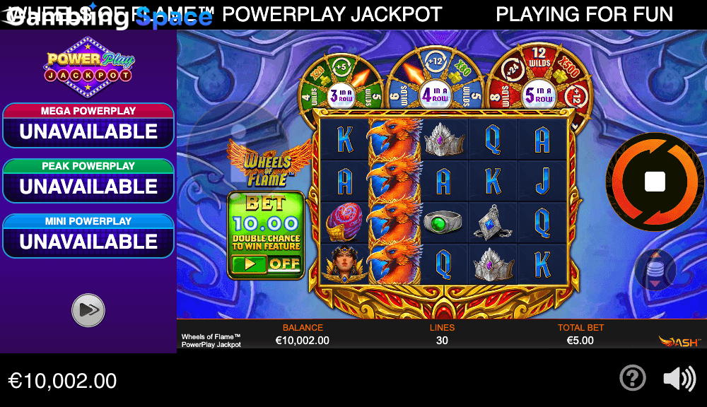 Wheels of Flame PowerPlay Jackpot – Screenshot 4