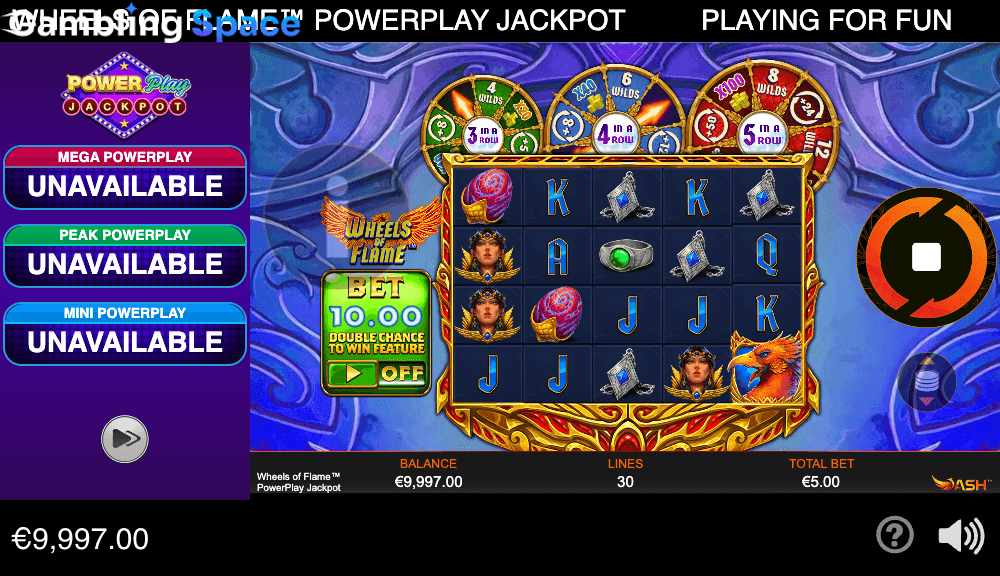 Wheels of Flame PowerPlay Jackpot – Screenshot 5