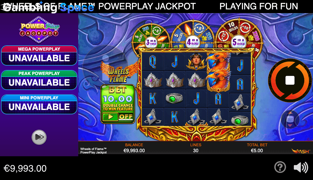 Wheels of Flame PowerPlay Jackpot – Screenshot 6