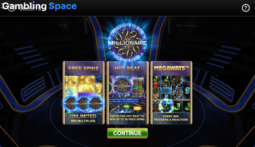 Who Wants to Be a Millionaire Megaways – Screenshot 1