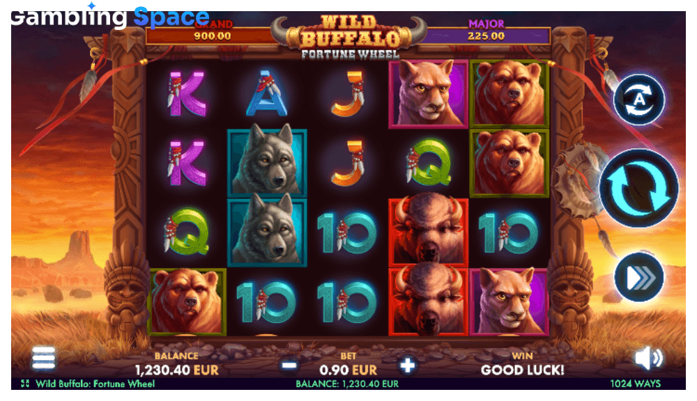Wild Buffalo Fortune Wheel – Screenshot 6