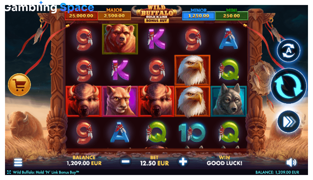 Wild Buffalo Hold 'N' Link Bonus Buy – Screenshot 4