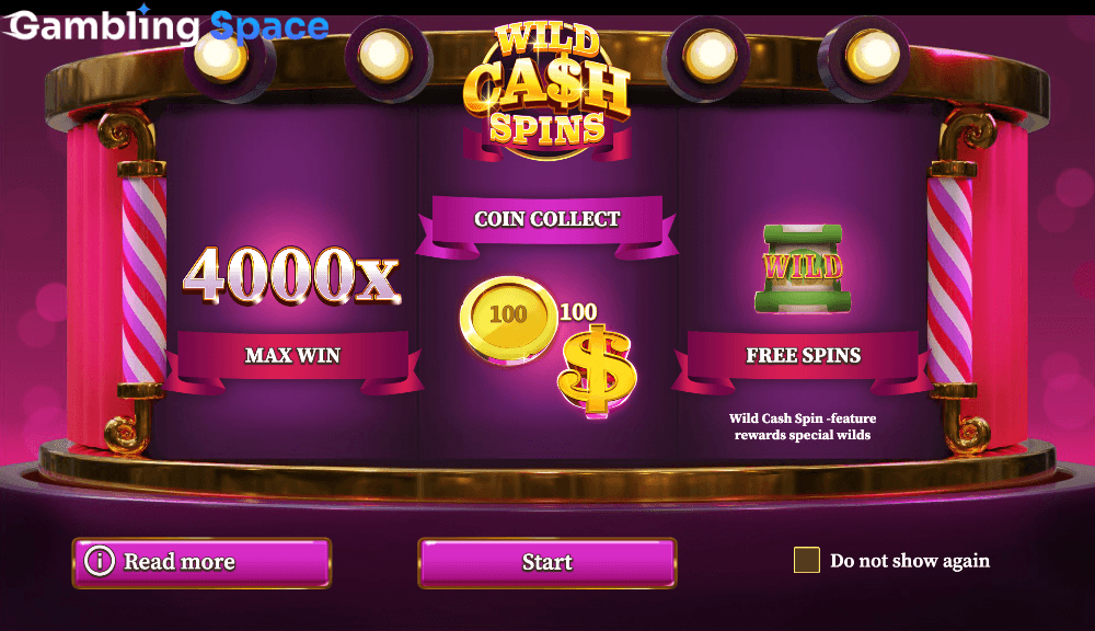 Wild Cash Spins – Screenshot 1