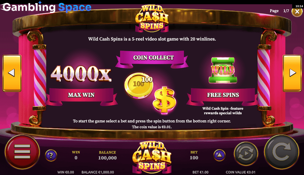 Wild Cash Spins – Screenshot 3