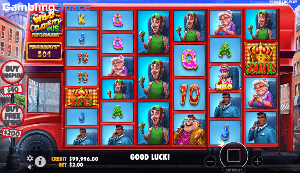 Wild Celebrity Bus Megaways – Screenshot 4