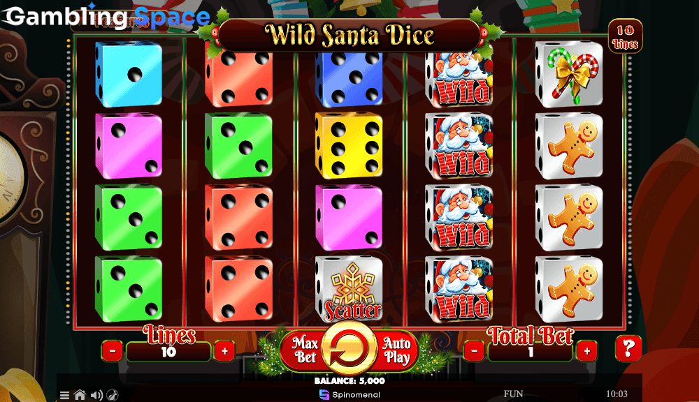 Wild Santa Dice – Screenshot 1