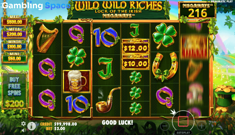 Wild Wild Riches Megaways – Screenshot 2
