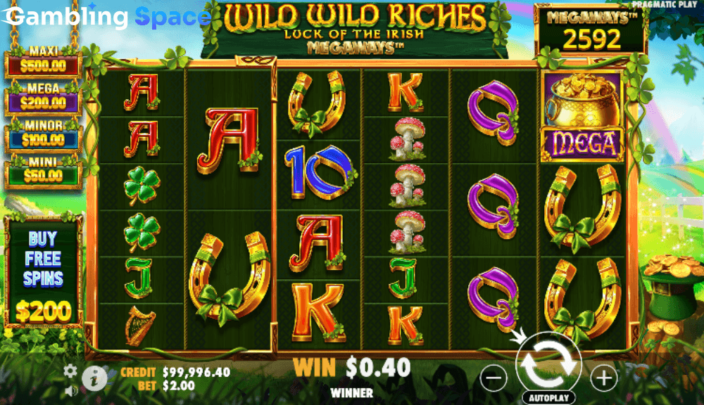 Wild Wild Riches Megaways – Screenshot 3