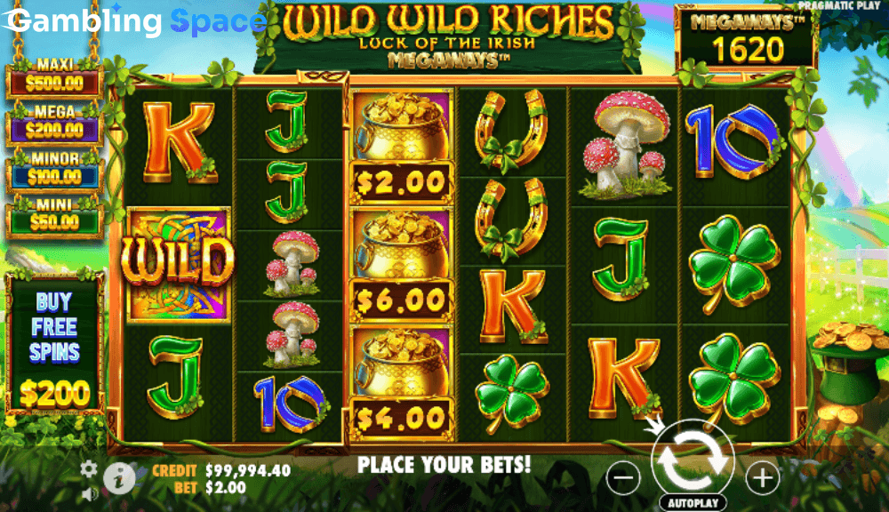 Wild Wild Riches Megaways – Screenshot 4