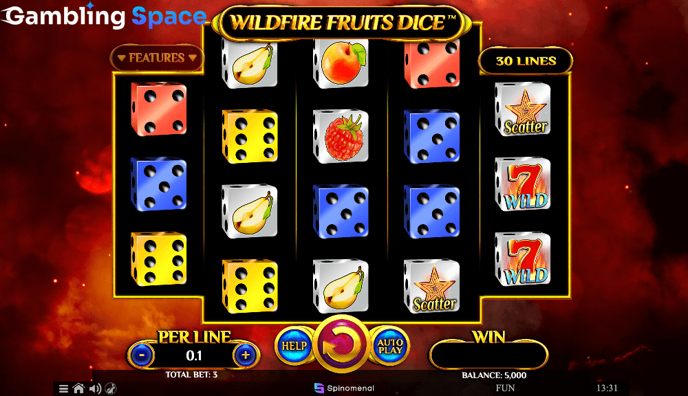 Wildfire Fruits Dice – Screenshot 2