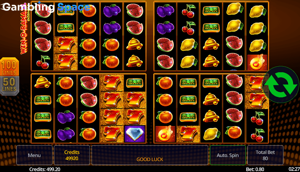 Win-O-Rama XL Extended – Screenshot 3