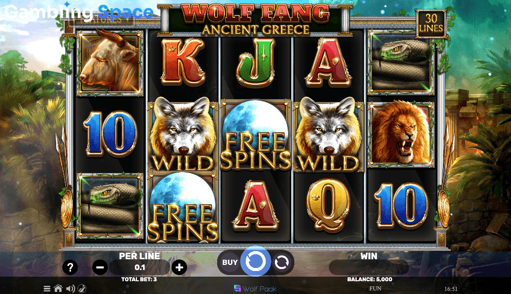 Wolf Fang Ancient Greece – Screenshot 2