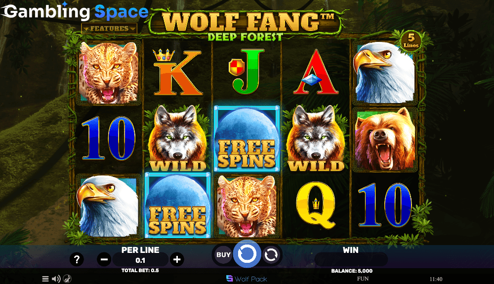 Wolf Fang - Deep Forest – Screenshot 2