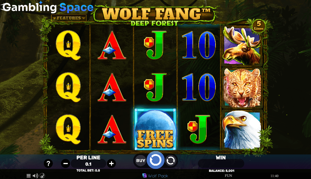 Wolf Fang - Deep Forest – Screenshot 4
